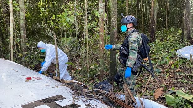 0 Search and rescue works continue after plane crash in Colombia