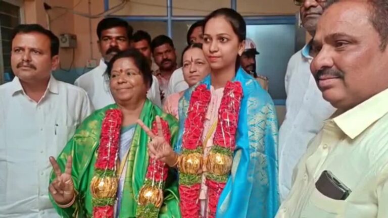 ಬಳ್ಳಾರಿ | 23ನೇ ವಯಸ್ಸಿಗೇ ಮೇಯರ್ ಪಟ್ಟ ಅಲಂಕರಿಸಿದ ತ್ರಿವೇಣಿ