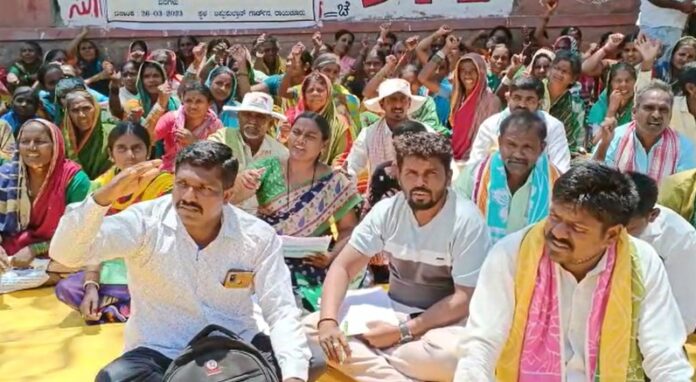 ಗ್ರಾಕೂಸ್‌ ಸಂಘಟನೆ ವತಿಯಿಂದ ಅನಿರ್ಧಿಷ್ಠಾವಧಿ ಧರಣಿ ಆರಂಭ