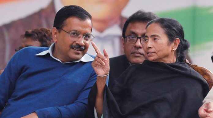 Mamta Banerjee and Atvind Kejriwal