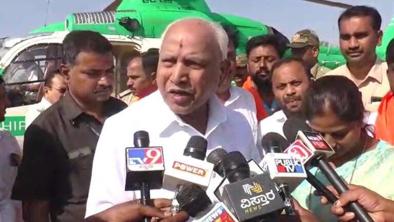 BSyediyurappa press meet at hiriyur