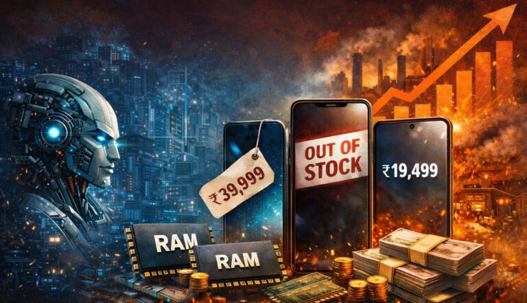 AI ಕ್ರಾಂತಿಯಿಂದ ಜಾಗತಿಕ RAM ಕೊರತೆ: ದುಬಾರಿಯಾಗಲಿವೆ ಸ್ಮಾರ್ಟ್&zwnj;ಫೋನ್&zwnj;!