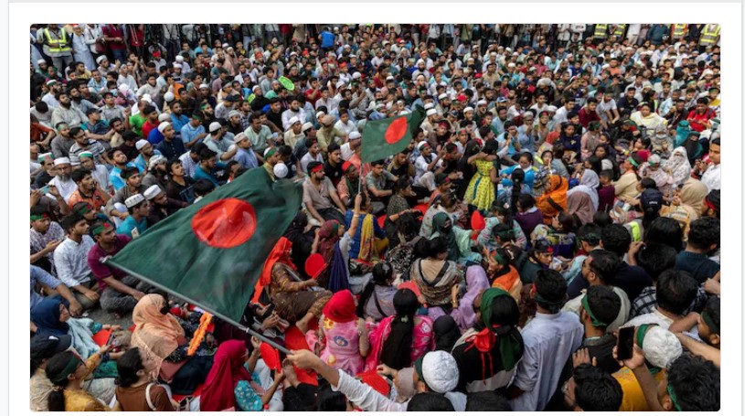 Bangla protest
