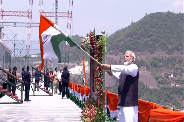Chenab Bridge Inaguration