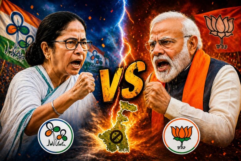 ಪಶ್ಚಿಮ ಬಂಗಾಳ ಚುನಾವಣೆ | ಗೆಲುವು ತಮ್ಮದೇ ಎಂದು ಬೀಗುತ್ತಿರುವ ಮೋದಿ, ದೀದಿ : ತೀವ್ರ ಪೈಪೋಟಿ