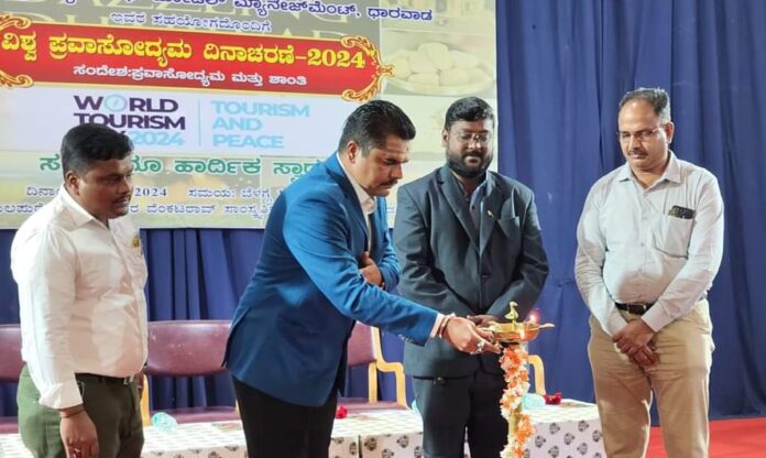 ಧಾರವಾಡ | ರಾಷ್ಟ್ರದ ಅಭಿವೃದ್ಧಿಗೆ ಪ್ರವಾಸೋಧ್ಯಮ ಪೂರಕವಾಗಿದೆ: ರಾಘವೇಂದ್ರ ಆನೇಗುಂದಿ