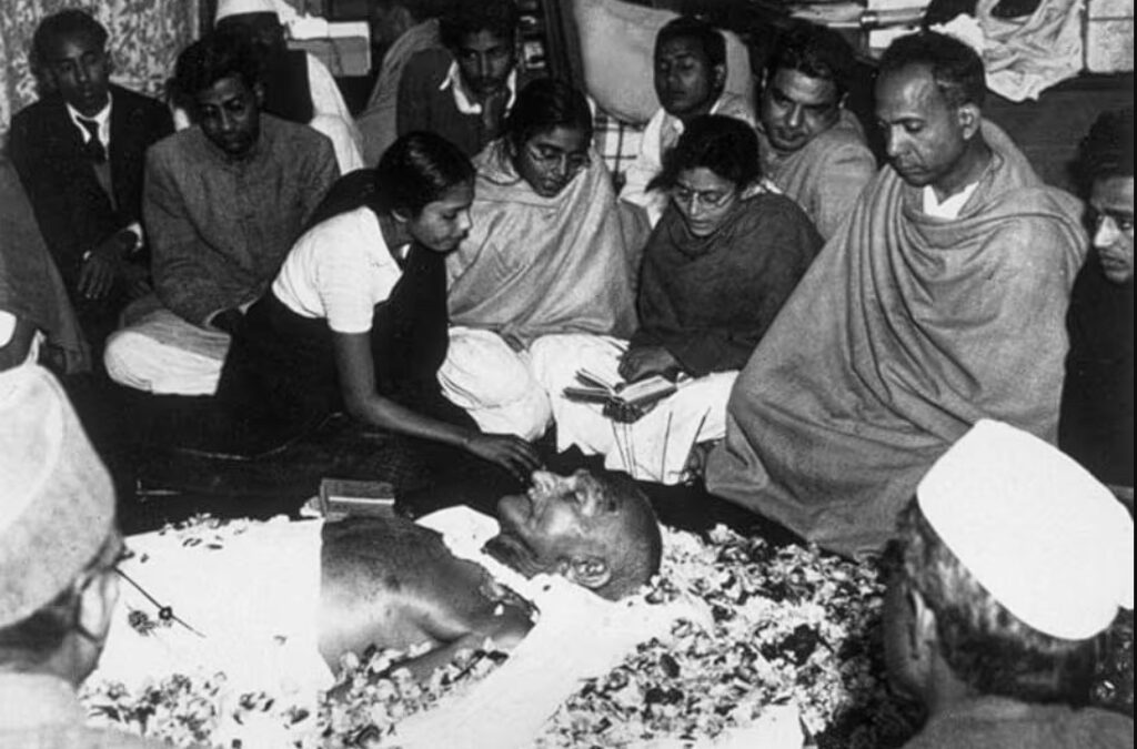 Gandhi Deadbody