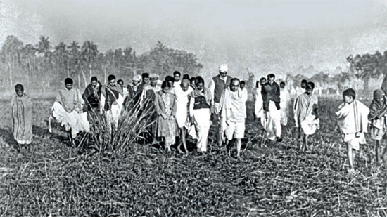 Gandhi in Noakhali