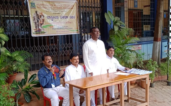 ಧಾರವಾಡ | ಸರ್ದಾರ ವಲ್ಲಭಭಾಯಿ ಪಟೇಲ್ ದೇಶಕ್ಕೆ ಮಾದರಿ: ಡಾ. ಎನ್ ಎಮ್ ಮಕಾಂದರ್