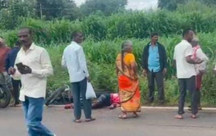 ಬೆಳಗಾವಿ | ಭೀಕರ ರಸ್ತೆ ಅಪಘಾತ: ಬೈಕ್ ಸವಾರ ಸಾವು