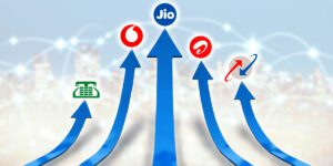 JIO on top telecom