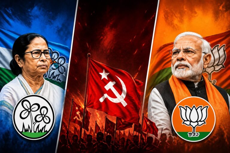 ಪಶ್ಚಿಮ ಬಂಗಾಳದಲ್ಲಿ TMC - BJP ಗುದ್ದಾಟದ ನಡುವೆ ಕುಸಿದ ʼಕೆಂಪುಕೋಟೆʼ!