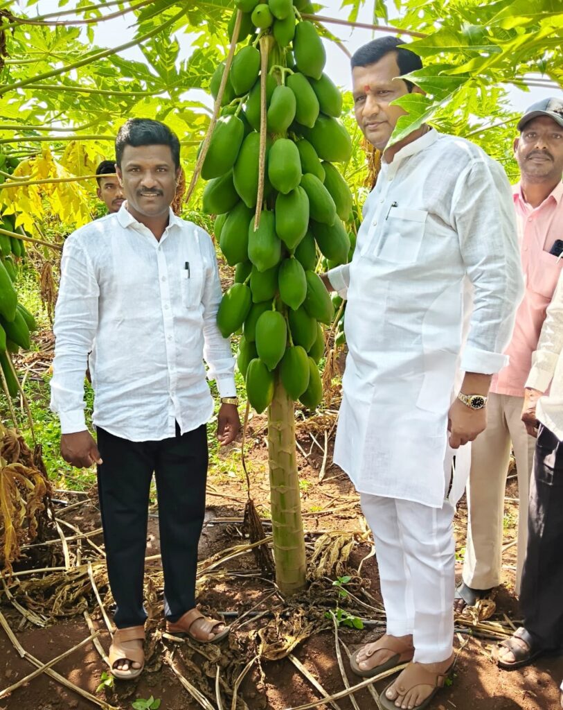 MLA Dr Siddhalingappa Patil Visit To Venkatreddy Land 2