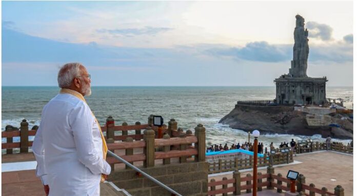 ನರೇಂದ್ರ ಮೋದಿ ಕನ್ಯಾಕುಮಾರಿ