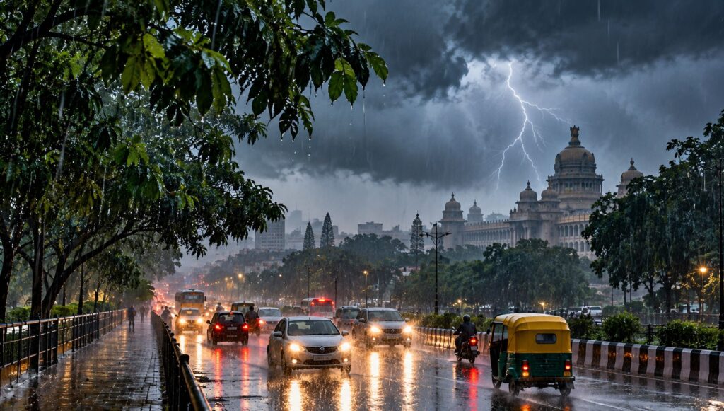 ಹವಾಮಾನ ವರದಿ | ಮುಂದಿನ 3 ದಿನ ಗುಡುಗು ಸಹಿತ ಭಾರೀ ಮಳೆ