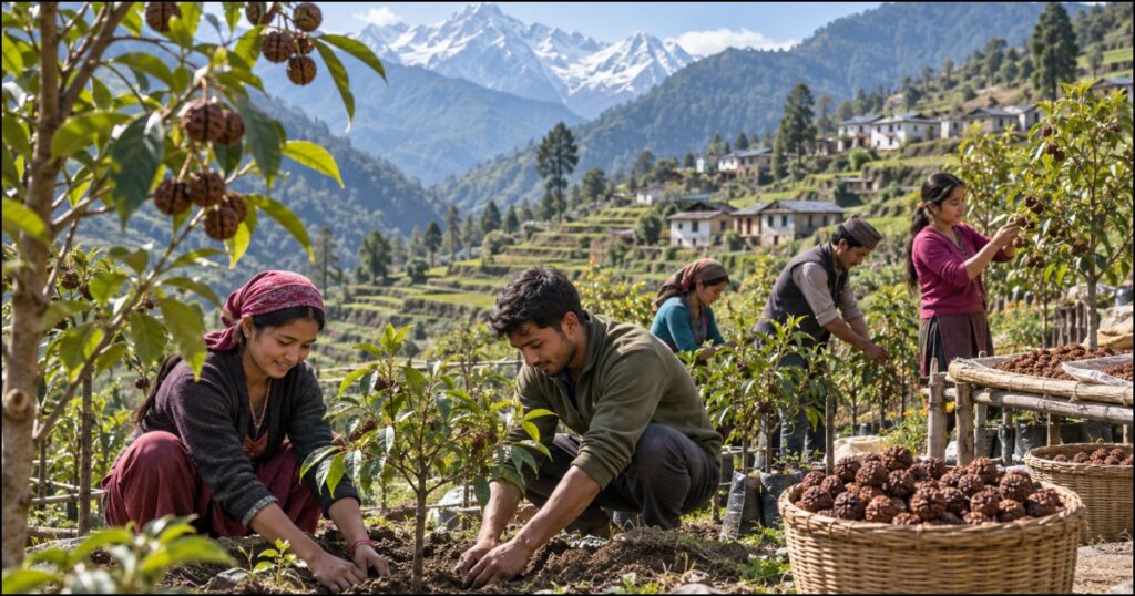 ವಲಸೆ ತಡೆಗೆ ‘ರುದ್ರಾಕ್ಷಿ ಕೃಷಿ’ ಯೋಜನೆಗೆ ಮುಂದಾದ ಉತ್ತರಾಖಂಡ ಸರ್ಕಾರ; 1.5 ಲಕ್ಷ ಉದ್ಯೋಗ ಸೃಷ್ಟಿ ಸಾಧ್ಯವೇ?