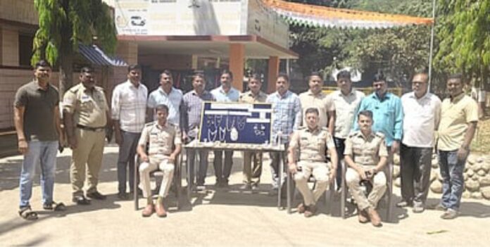 ಬೆಳಗಾವಿ | ಕಳ್ಳತನ ಪ್ರಕರಣ: ಇಬ್ಬರು ಆರೋಪಿಗಳ ಬಂಧನ, 8 ಲಕ್ಷ ಮೌಲ್ಯದ ವಸ್ತು ವಶ