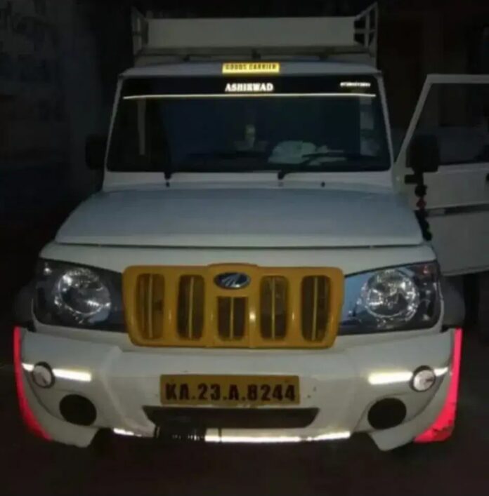 ಬೆಳಗಾವಿ : ಮನೆ ಮುಂದೆ ನಿಲ್ಲಿಸಿದ್ದ ಪಿಕಪ್ ವಾಹನ ಕಳ್ಳತನ