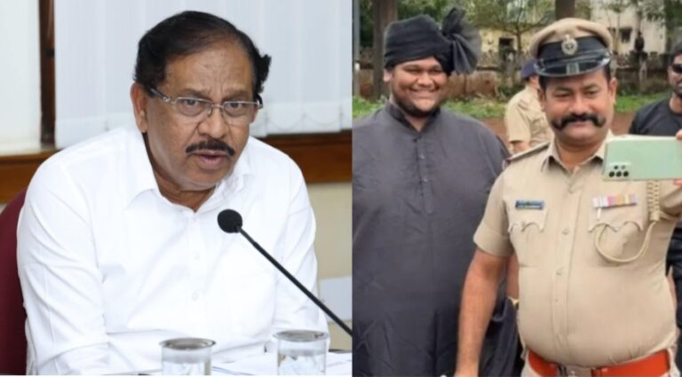 ಎಂಇಎಸ್ ನಾಡದ್ರೋಹಿ ಜತೆ ಸೆಲ್ಪಿ ಪಡೆದ ಸಿಪಿಐ ವಿರುದ್ಧ ಕ್ರಮ : ಗೃಹ ಸಚಿವ ಜಿ.ಪರಮೇಶ್ವರ