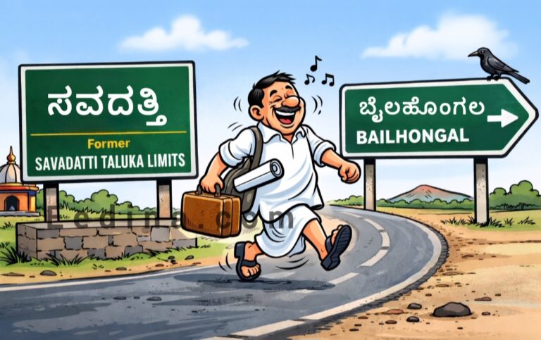 ಬೆಳಗಾವಿ : ಸವದತ್ತಿ ತಾಲೂಕಿನ 35 ಹಳ್ಳಿಗಳು ಬೈಲಹೊಂಗಲ ತಾಲೂಕಿಗೆ ಸೇರ್ಪಡೆ