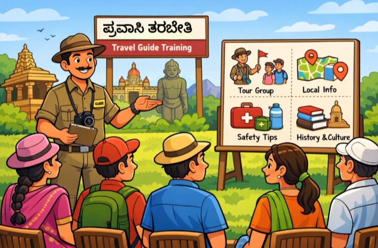 ಬೆಳಗಾವಿ : ಪ್ರವಾಸಿ ಮಾರ್ಗದರ್ಶಿ ತರಬೇತಿಗೆ ಅರ್ಜಿ ಆಹ್ವಾನ