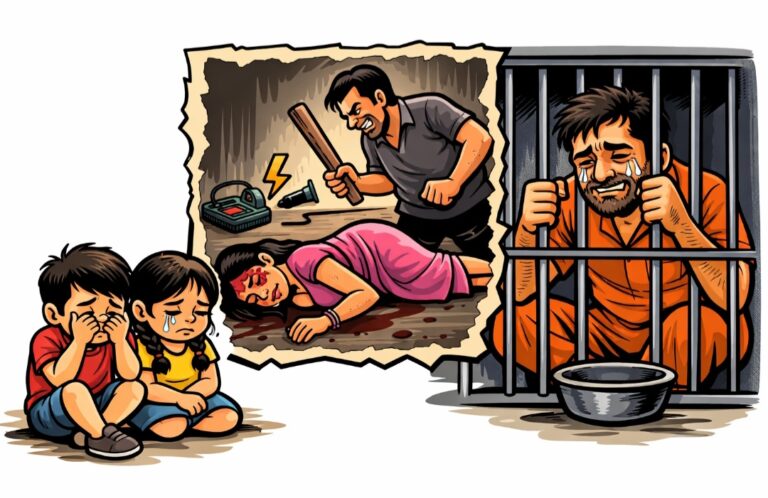 ಬೆಳಗಾವಿ | ಹೃದಯಾಘಾತದ ನಾಟಕ ಬಯಲು: ಭೀಕರವಾಗಿ ಪತ್ನಿಯ ಹತ್ಯೆ