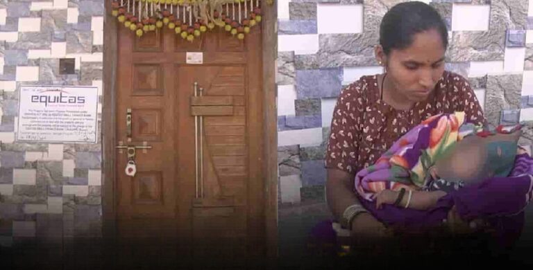ಬೆಳಗಾವಿ | ಮೂರು ತಿಂಗಳ ಹಸುಗೂಸು ಸಮೇತ ಕುಟುಂಬವನ್ನು ಬೀದಿಗೆ ಹಾಕಿದ ಫೈನಾನ್ಸ್ ಕಂಪನಿ
