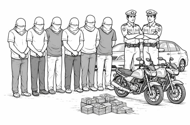 ಬೆಳಗಾವಿ | ಆಡುಗಳು ಹಾಗೂ ಬೈಕ್ ಕಳ್ಳತನ: ಆರು ಆರೋಪಿಗಳ ಬಂಧನ