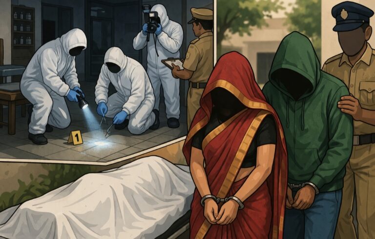 ಬೆಳಗಾವಿ | ಪ್ರಿಯಕರನ ಜತೆ ಸೇರಿ ಪತಿಯ ಕೂಲೆ: ಸಹಜ ಸಾವು ಎಂದು ನಾಟಕ
