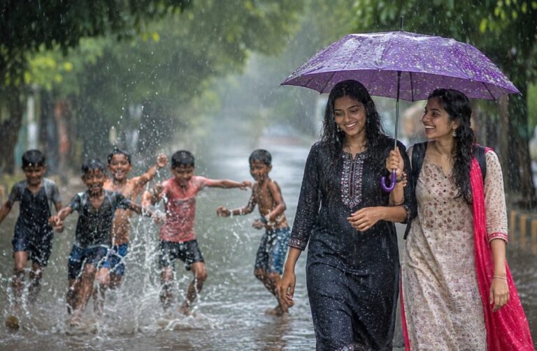 ಬೆಳಗಾವಿ ಸೇರಿ ನಾಲ್ಕು ಜಿಲ್ಲೆಗಳಲ್ಲಿ ಭಾರಿ ಮಳೆ: ಯೆಲ್ಲೋ ಅಲರ್ಟ್