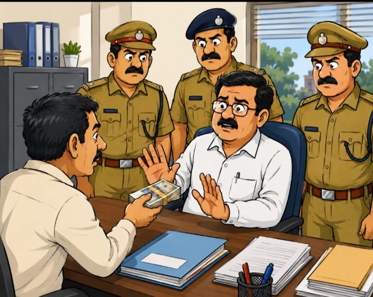 ಬೆಳಗಾವಿ | ₹15 ಸಾವಿರ ಲಂಚ ಸ್ವೀಕರಿಸುತ್ತಿದ್ದಾಗ ಗ್ರಾಪಂ ಕಾರ್ಯದರ್ಶಿ ಲೋಕಾಯುಕ್ತ ಬಲೆಗೆ