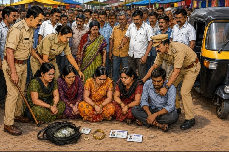 ಬೆಳಗಾವಿ | ಸಂತೆಯಲ್ಲಿ ಕಳ್ಳತನ ಐವರ ಬಂಧನ