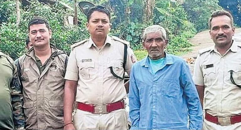 ಬೆಳಗಾವಿ | ದಟ್ಟ ಅರಣ್ಯದಲ್ಲಿ ಕಾಣೆಯಾಗಿದ್ದ ವೃದ್ಧನ ರಕ್ಷಣೆ