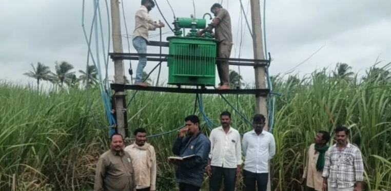 ಬೆಳಗಾವಿ | ಹಾಳಾದ ಟ್ರಾನ್ಸಫಾರ್ಮರ್ ಬದಲಾವಣೆ: ರೈತರ ಮೆಚ್ಚುಗೆ