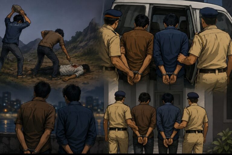 ಬೆಳಗಾವಿ | ಪ್ರೇಮ ವೈಷಮ್ಯಕ್ಕೆ ರಹಸ್ಯ ಕೊಲೆ: ಇಬ್ಬರು ಆರೋಪಿಗಳ ಬಂಧನ