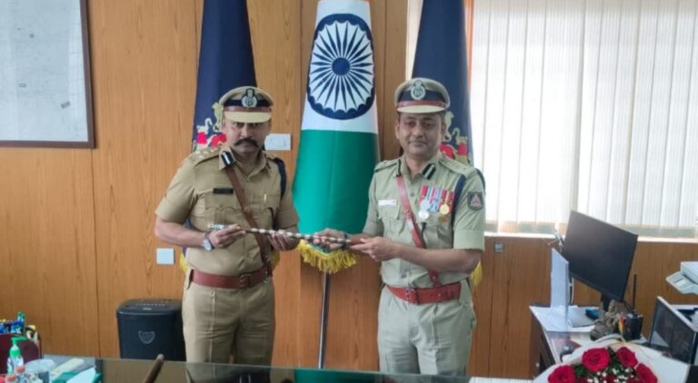 ಬೆಳಗಾವಿ ನೂತನ ಪೊಲೀಸ್ ಆಯುಕ್ತರಾಗಿ ಪ್ರಕಾಶ್ ನಿಕ್ಕಂ ಅಧಿಕಾರ ಸ್ವೀಕಾರ