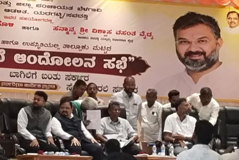 ಬೆಳಗಾವಿ | ಯರಗಟ್ಟಿ ಬಸ್&zwnj; ನಿಲ್ದಾಣದ ಅವ್ಯವಸ್ಥೆ ಸರಿಪಡಿಸಲು ಸಚಿವ ಸತೀಶ ಜಾರಕಿಹೊಳಿಯವರಿಗೆ ಕರವೇ ಮನವಿ
