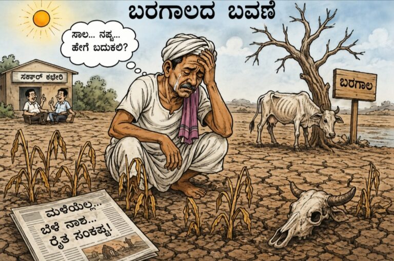 ಬೆಳಗಾವಿ | ರಾಮದುರ್ಗ, ಸವದತ್ತಿ ಬರ ಘೋಷಣೆಗೆ ಆಗ್ರಹ: ವಿಫಲವಾದರೆ ಉಪವಾಸ ಸತ್ಯಾಗ್ರಹ: ಶ್ರೀನಿವಾಸಗೌಡ ಪಾಟೀಲ್
