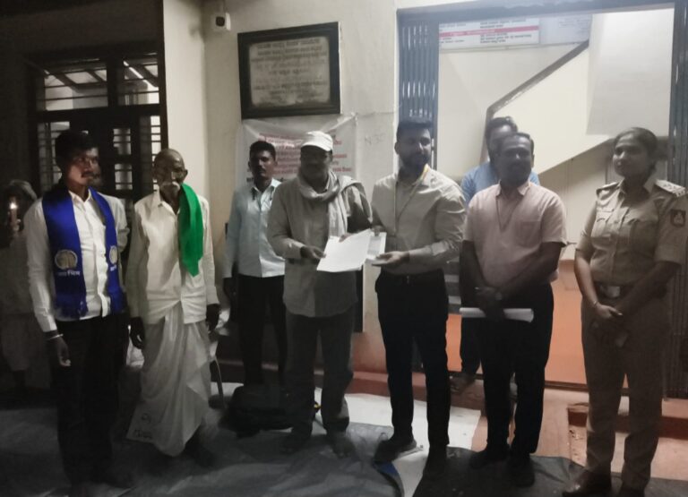 ಬೆಳಗಾವಿ | ನರೇಗಾ ಭ್ರಷ್ಟಾಚಾರ ಖಂಡಿಸಿ ಉಪವಾಸ ಸತ್ಯಾಗ್ರಹ: ಅಧಿಕಾರಿಗಳ ಭರವಸೆ ಬಳಿಕ ಶ್ರೀನಿವಾಸಗೌಡ ಪಾಟೀಲ ಹೋರಾಟ ವಾಪಸ್