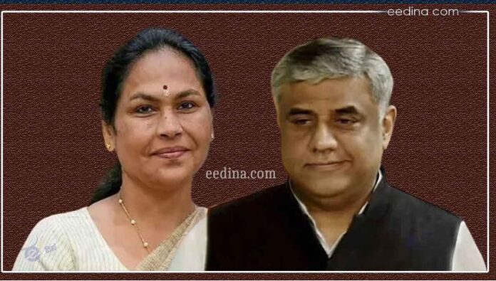 ಶೋಭಾ - ರಾಜೀವ್ ಬೆಂಗಳೂರು ಉತ್ತರ ಲೋಕಸಭಾ ಕ್ಷೇತ್ರ