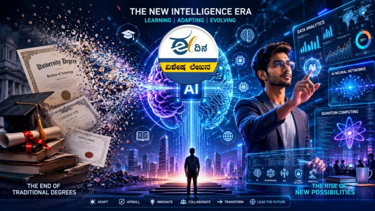 AI ಮಹಾವಿಪ್ಲವ | ಹೈಬ್ರಿಡ್ ಉದ್ಯೋಗಿಗಳಿಗಷ್ಟೇ ಮನ್ನಣೆ; ತಂತ್ರಜ್ಞಾನದೊಂದಿಗೆ ಓಡದಿದ್ದರೆ ಉಳಿಗಾಲವಿಲ್ಲ!