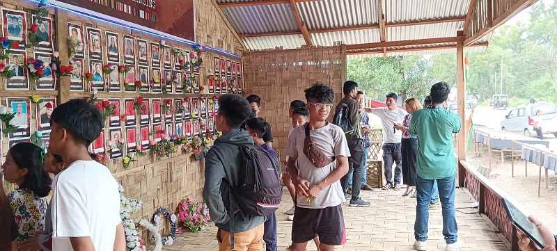 Wall of martyrs ೫೫೫೫