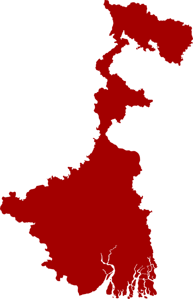 West Bengal map for WLM IN