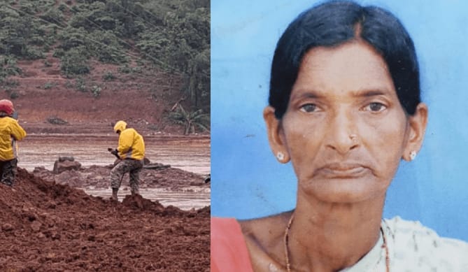 ಶಿರೂರು ಗುಡ್ಡ ಕುಸಿತ; ಮಹಿಳೆ ಶವ ಪತ್ತೆ