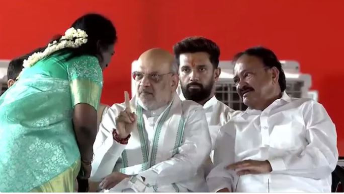 ಅಮಿತ್ ಶಾ ತಮಿಳಿಸೈ ಸೌಂದರಾರಾಜನ್