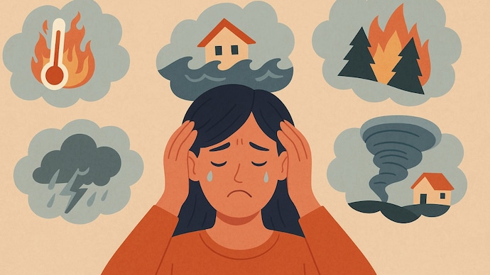 anxious about the climate changes
