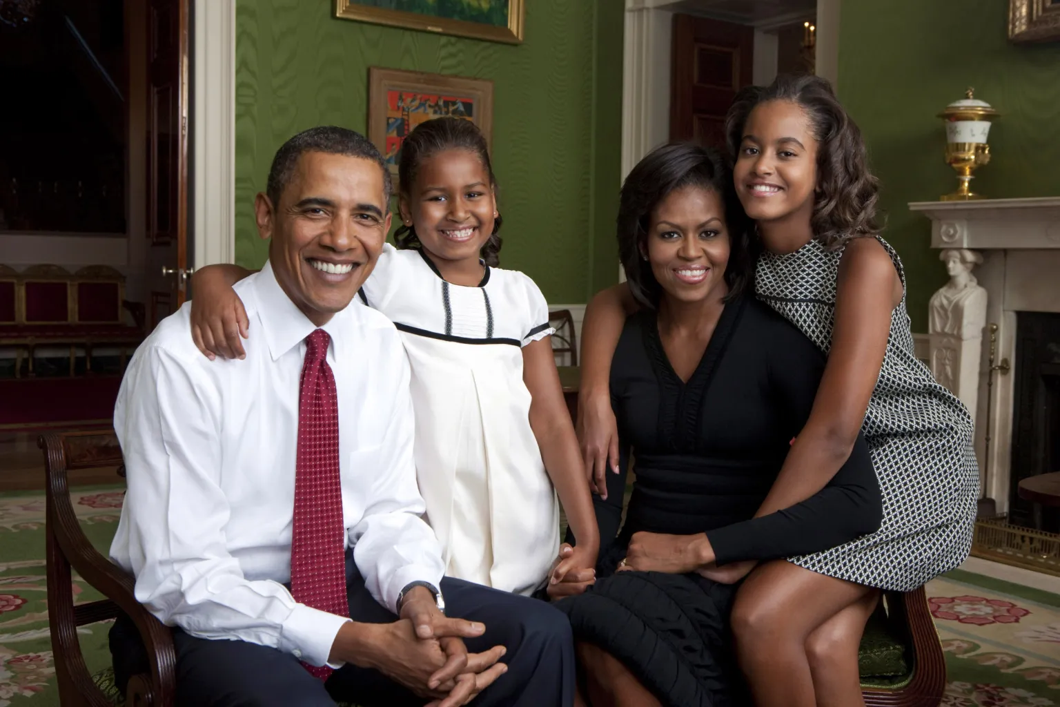 barack obama family