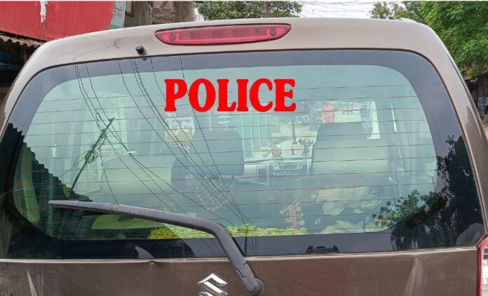 police car