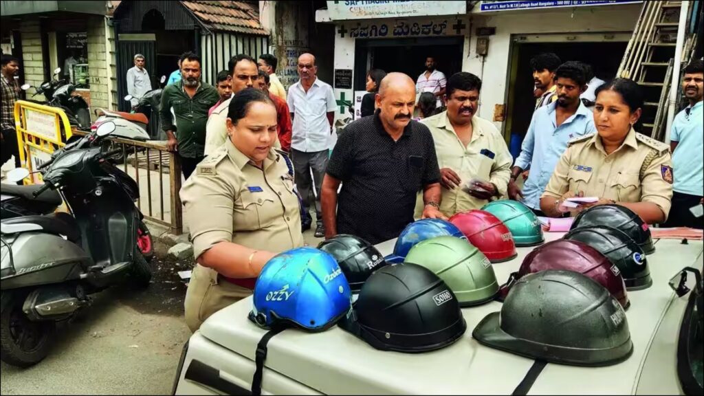 ‘ಹಾಫ್ ಹೆಲ್ಮೆಟ್’ ನಿಷೇಧ: ಇನ್ಮುಂದೆ ನಿಯಮ ಮೀರಿದರೆ ಭಾರೀ ದಂಡ; ಸಂಚಾರ ಪೊಲೀಸರ ಬಿಗಿ ಕ್ರಮ