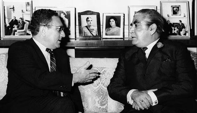 henry kissinger in pak